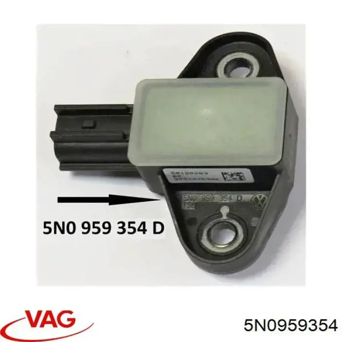 Comprar 5N0959354 VAG Sensor de airbag delantero