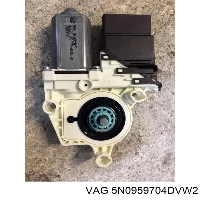 5N0959704DVW2 VAG Motor del elevalunas de la puerta trasera derecha