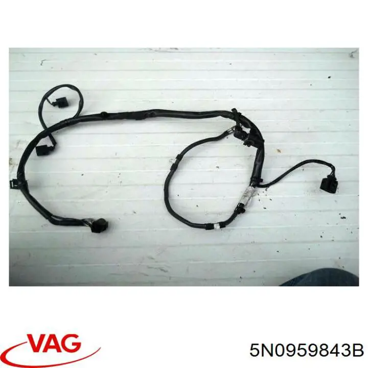 Comprar 5N0959843B VAG Mazo de cables de la puerta trasera