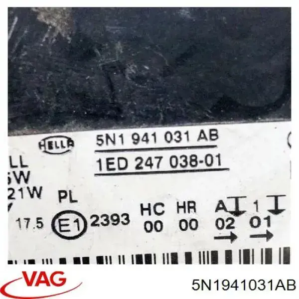 Comprar 5N1941031AB VAG Faro delantero izquierdo