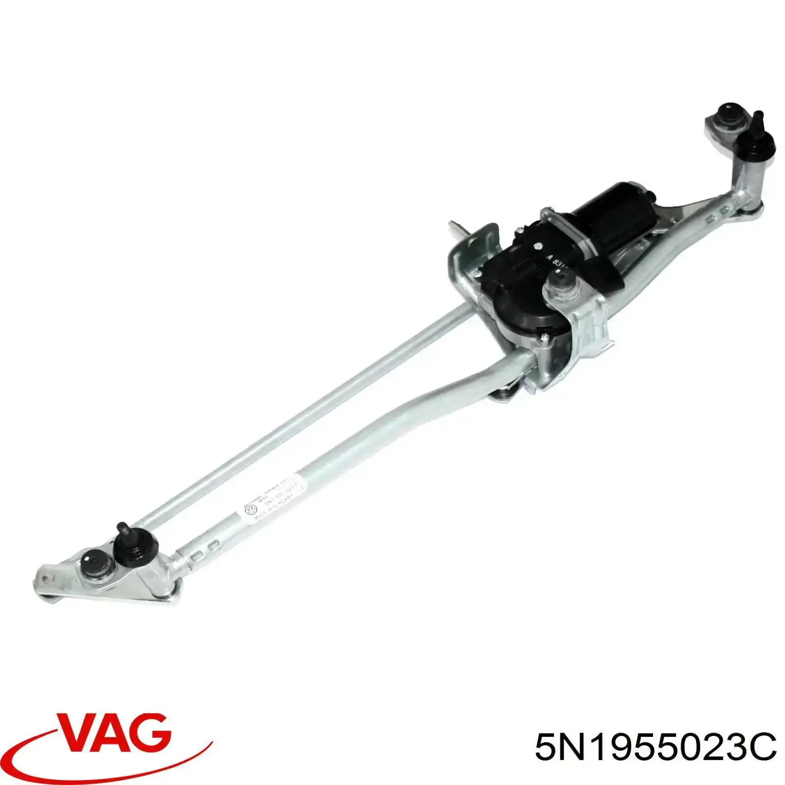 Trapezio del limpiaparabrisas VAG 5N1955023E precio, desde 76,96 EUR