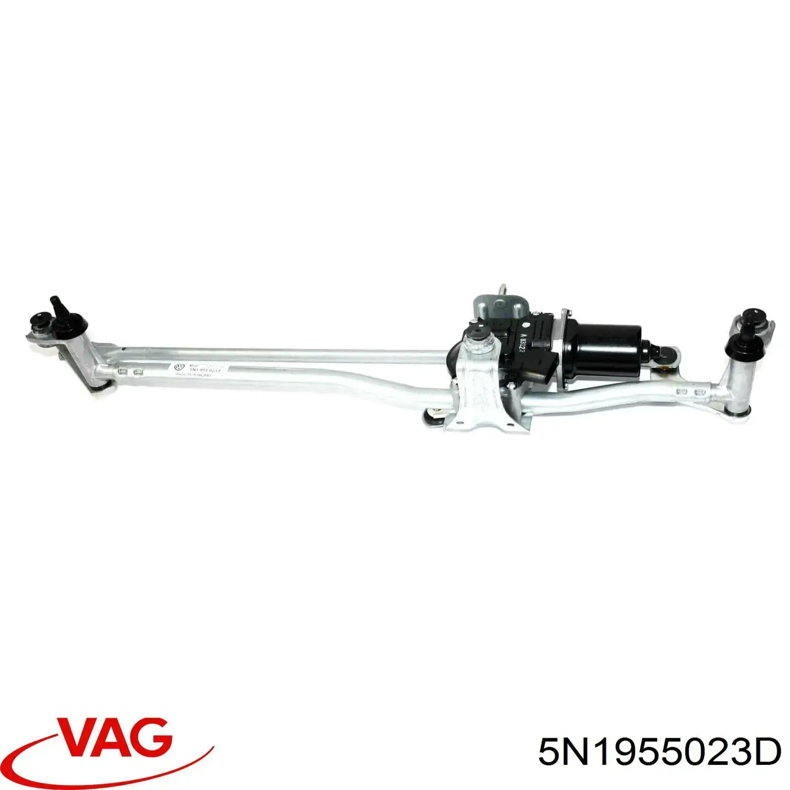  Varilla de limpiaparabrisas Volkswagen Tiguan 1