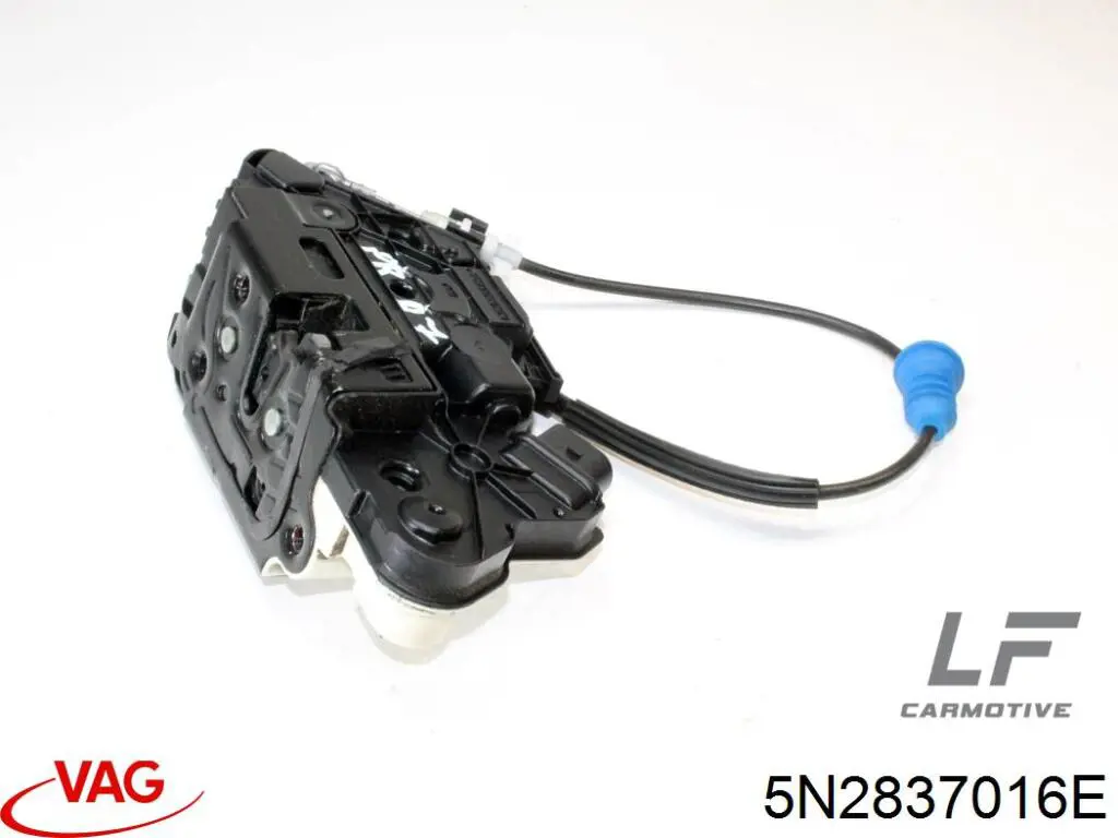 Cerradura de puerta delantera derecha 5N2837016E VAG