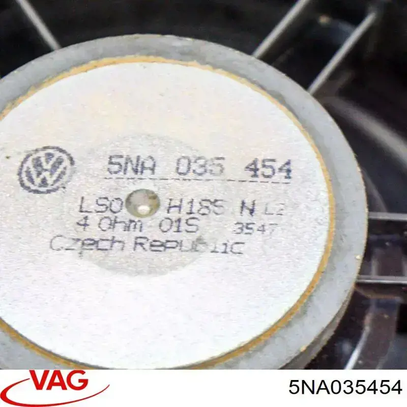 5NA035454 VAG Altavoz de la puerta delantera