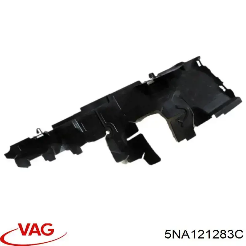 Deflector de aire del radiador izquierdo VAG 5NA121283C precio, desde 26,20 EUR
