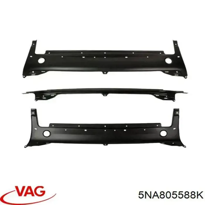 Soporte de radiador 95X204 Polcar