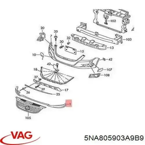 5NA805903A9B9 Market (OEM)