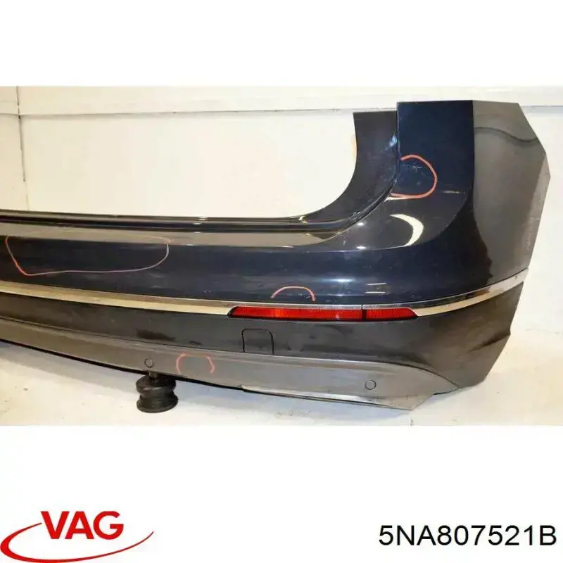 Alerón paragolpes delantero VAG 5NA807521B precio, desde 312,66 EUR