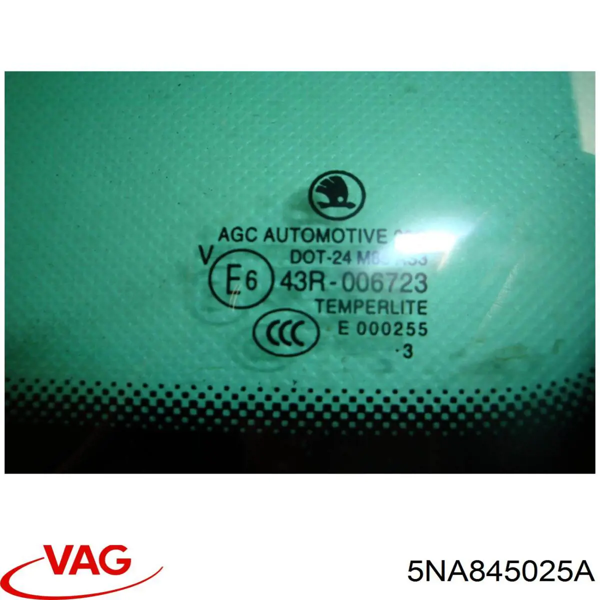 Cristal de puerta trasera izquierda VAG 5NA845025E precio, desde 97,28 EUR