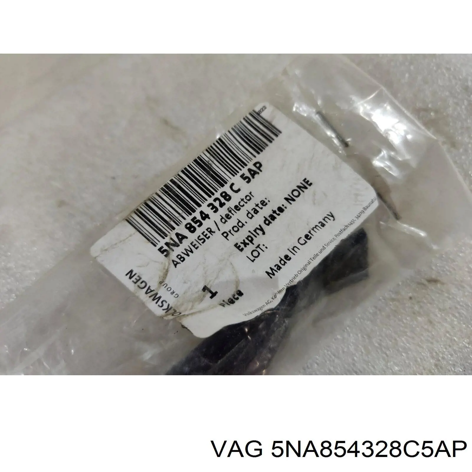 Moldura derecha del parabrisas VAG 5NA854328C5AP precio, desde 26,56 EUR
