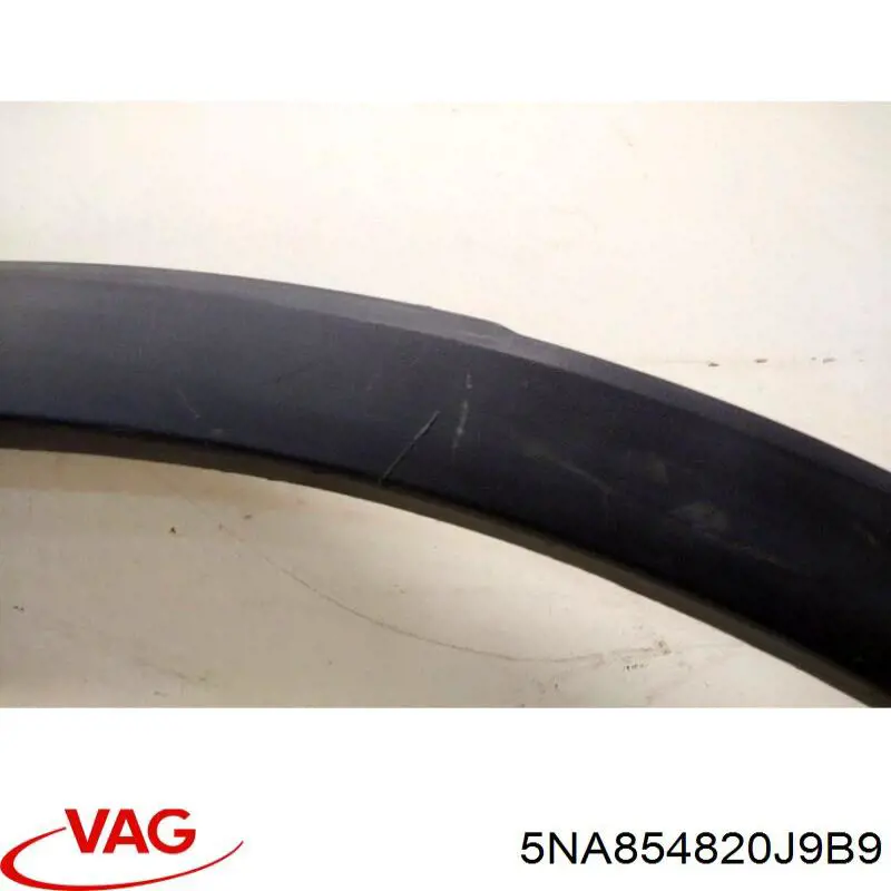 Extensión de la aleta trasera izquierda VAG 5NA854820J9B9 precio, desde 34,46 EUR