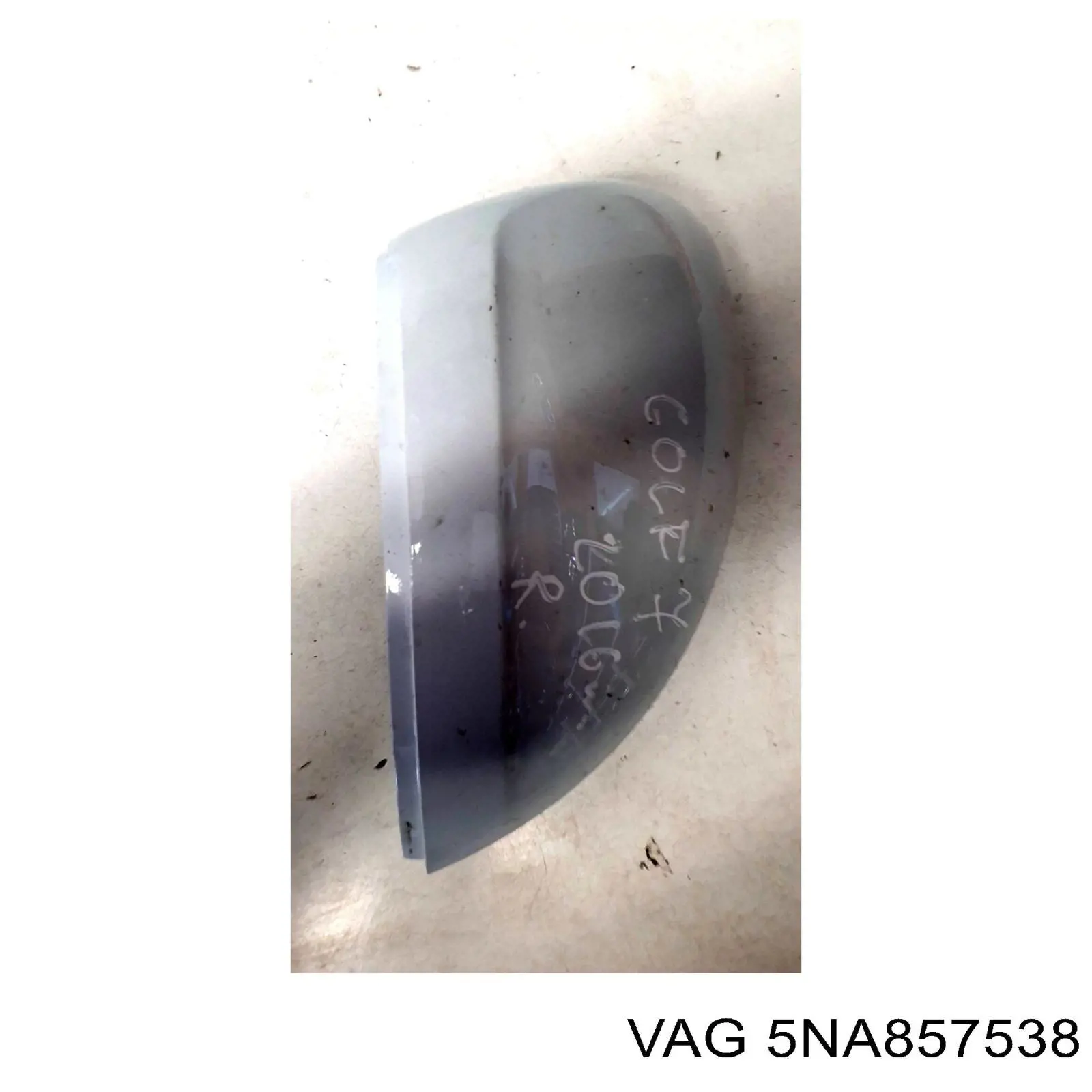 Cubierta de espejo retrovisor derecho VAG 5NA857538