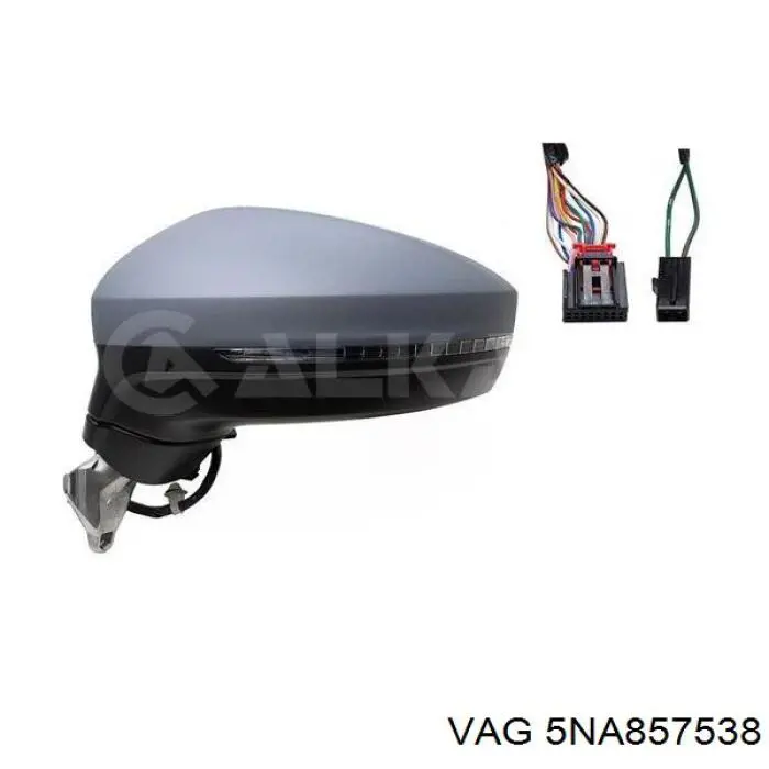 Cubierta De Espejo Retrovisor Derecho 5NA857538 VAG