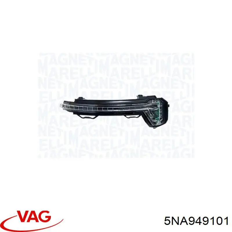 Comprar 5NA949101 VAG Luz intermitente de espejo retrovisor izquierdo