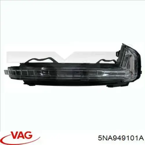 Luz intermitente de espejo retrovisor izquierdo VAG 5NA949101A precio, desde 43,97 EUR