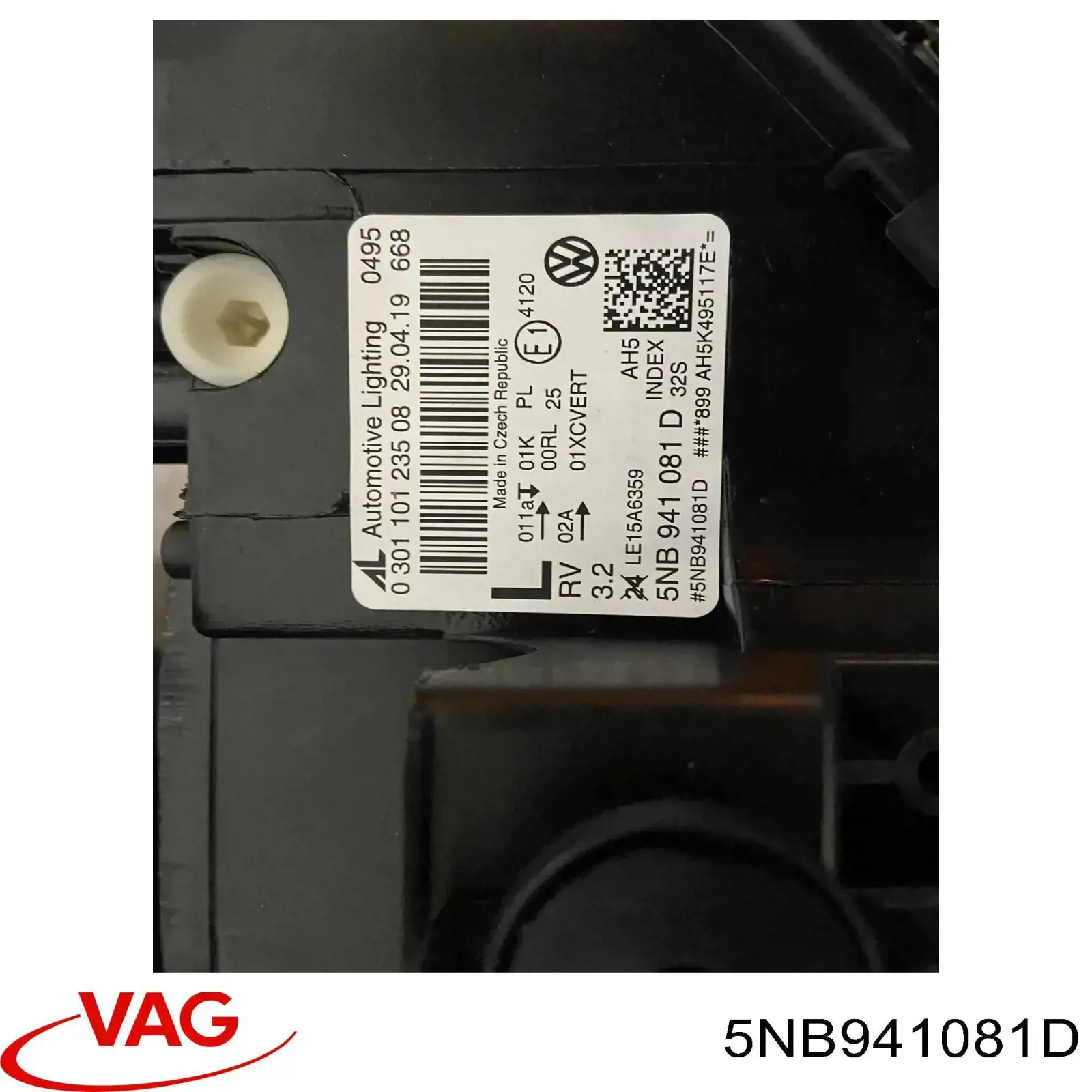 Faro derecho 5NB941113A VAG