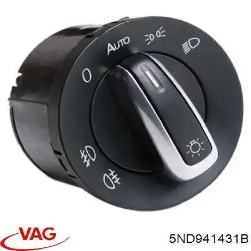 Interruptor de luces en el tablero VAG 5ND941431BXSH precio, desde 26,89 EUR