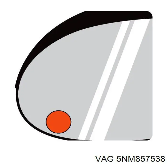 Cubierta de espejo retrovisor izquierdo VAG 5NM857538 precio, desde 101,89 EUR