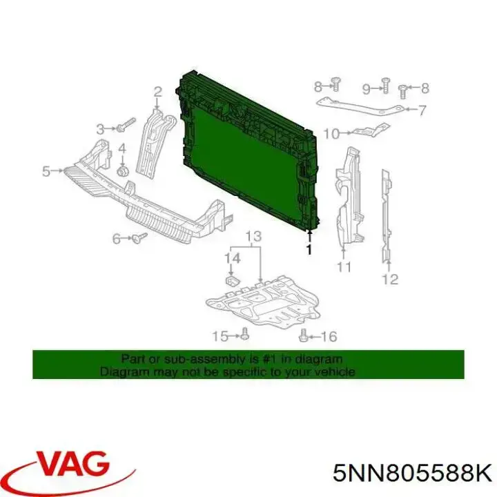 6502089588202P 4max Soporte de radiador completo (panel de montaje para foco)