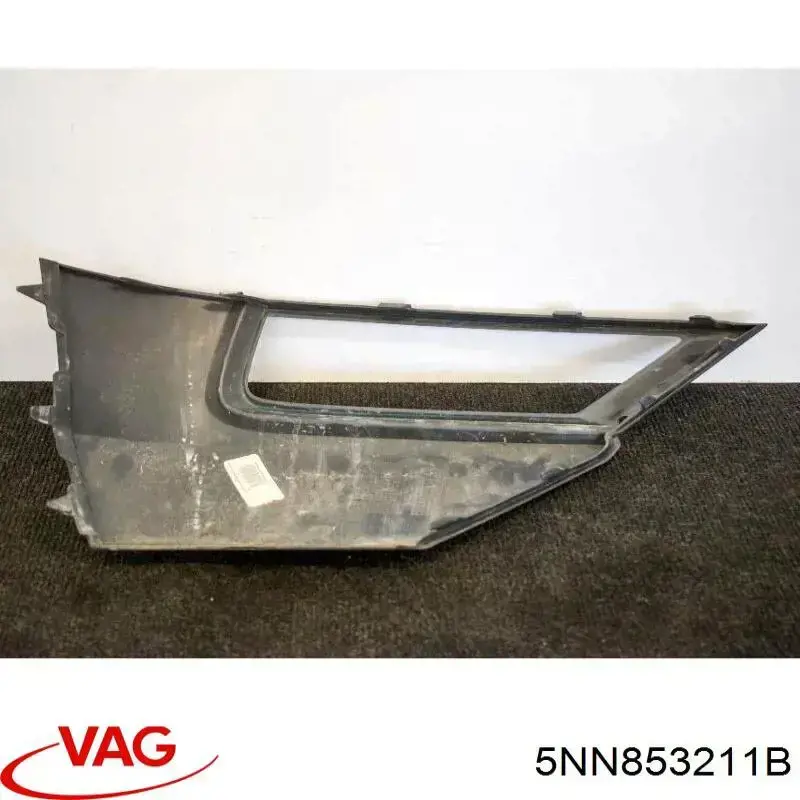 Comprar 5NN853211B VAG Rejilla inferior izquierda del parachoques delantero