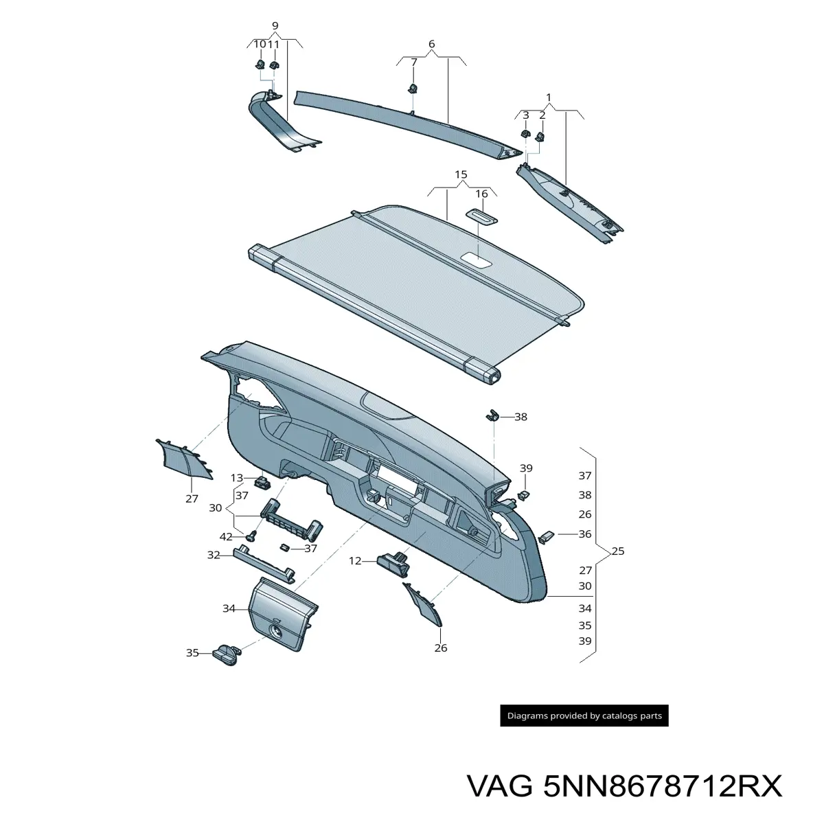 Comprar 5NN8678712RX VAG 