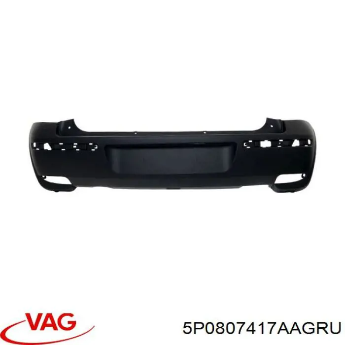 Paragolpes trasero VAG 5P0807417AAGRU