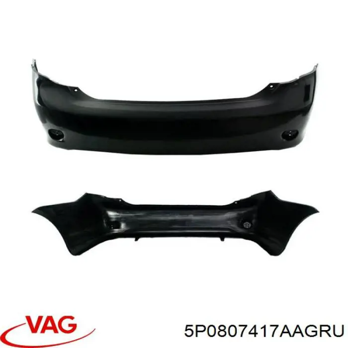 Paragolpes VAG 5P0807417AAGRU precio, desde 215,27 EUR