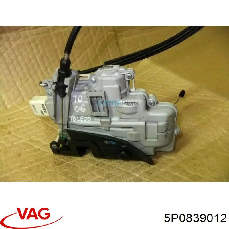 Cerradura de la puerta trasera derecha VAG 5P0839012 precio, desde 45,01 EUR