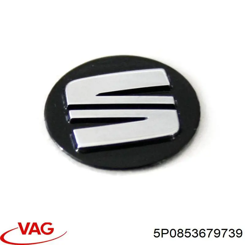 5P0853679739 VAG emblema de capó