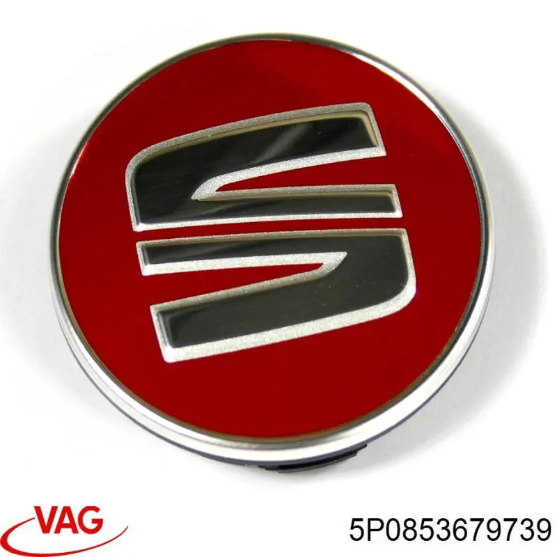 5P0853679739 VAG Emblema de capot 