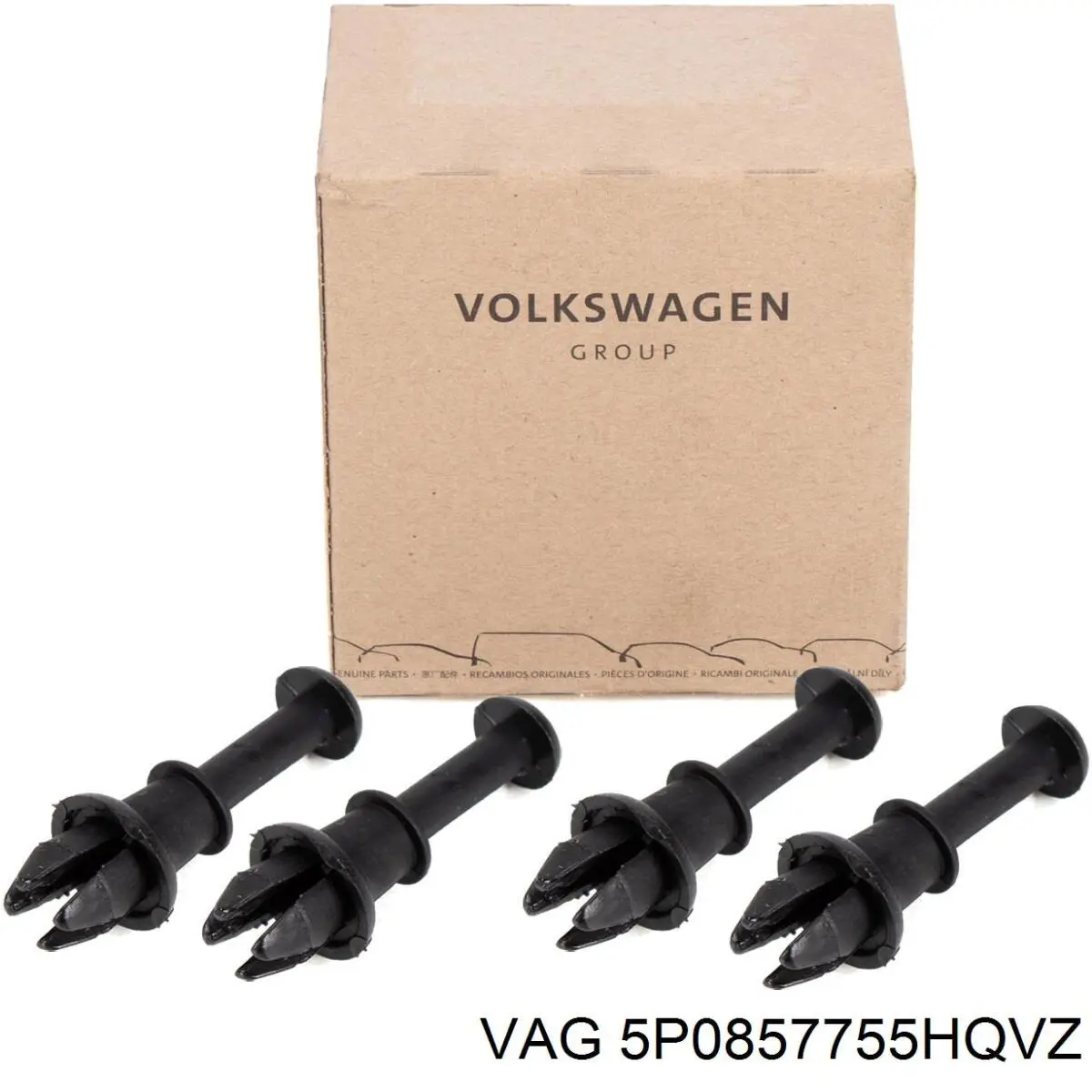 5P0857755BQVZ VAG Cinturón de seguridad delantero izquierdo