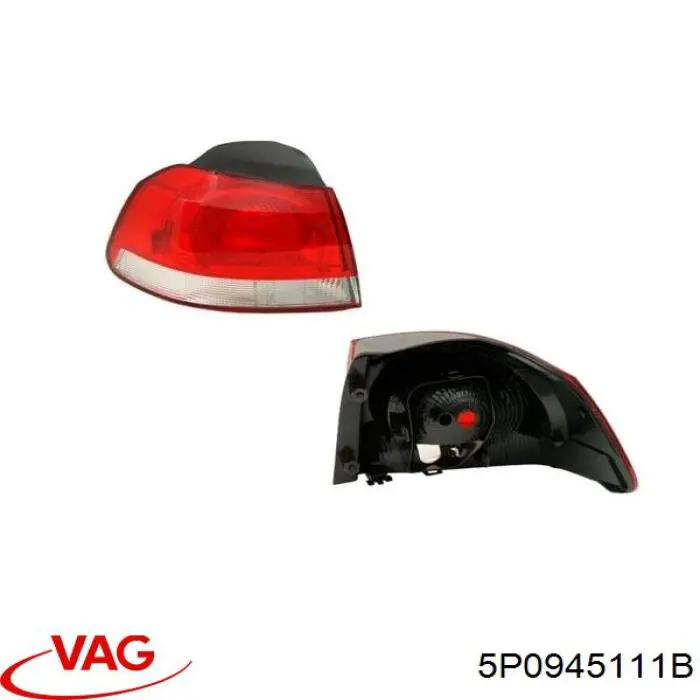 Piloto trasero izquierdo VAG 5P0945111B