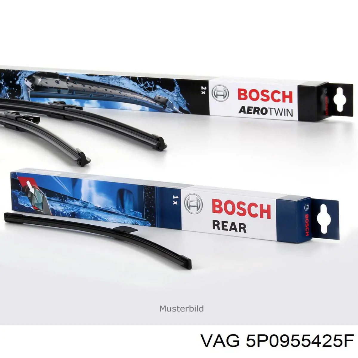 Escobillas delanteras VAG 5P0955425F precio, desde 27,53 EUR