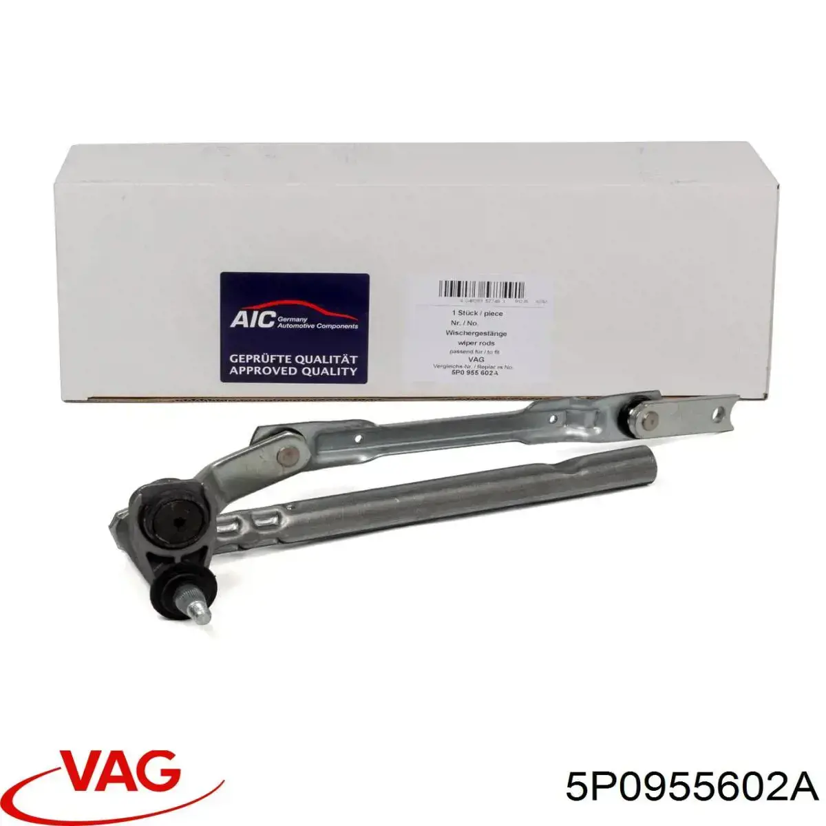 Trapezoide del limpiaparabrisas derecho VAG 5P0955602A precio, desde 23,05 EUR