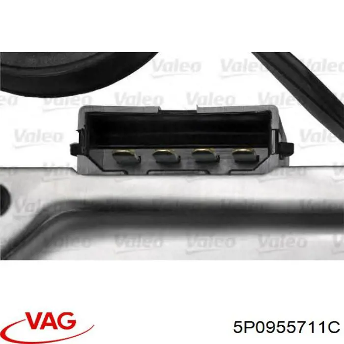 Motor del limpiaparabrisas trasero VAG 5P0955711C precio, desde 31,94 EUR