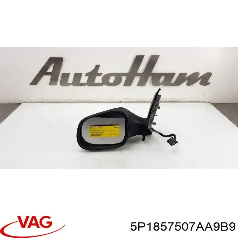 5P1857507AA VAG Espejo retrovisor izquierdo