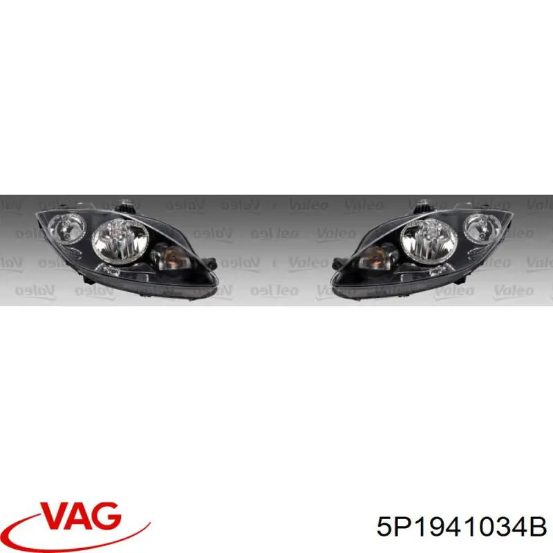Faro derecho VAG 5P1941034B precio, desde 128,17 EUR