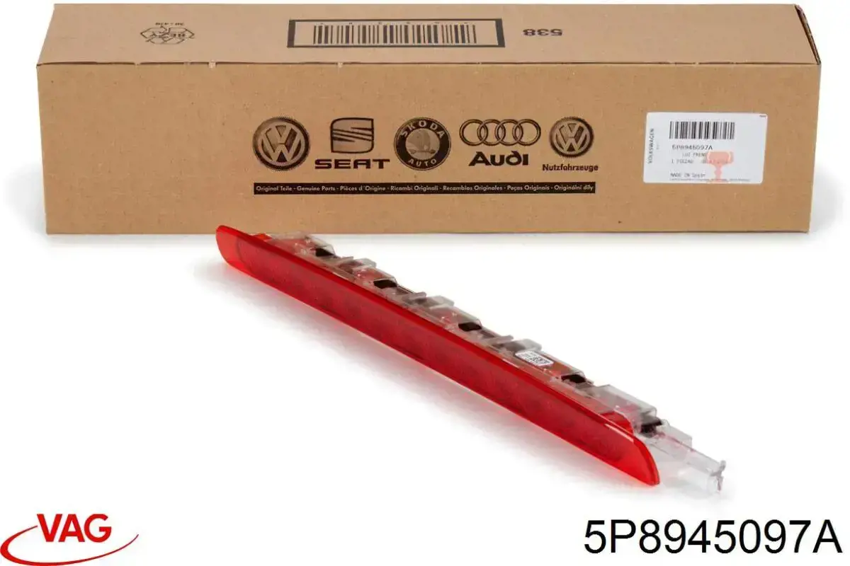Lampara de luz de freno adicional  VAG 5P8945097A precio, desde 98,72 EUR