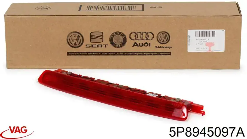 Luz de freno adicional VAG 5P8945097A