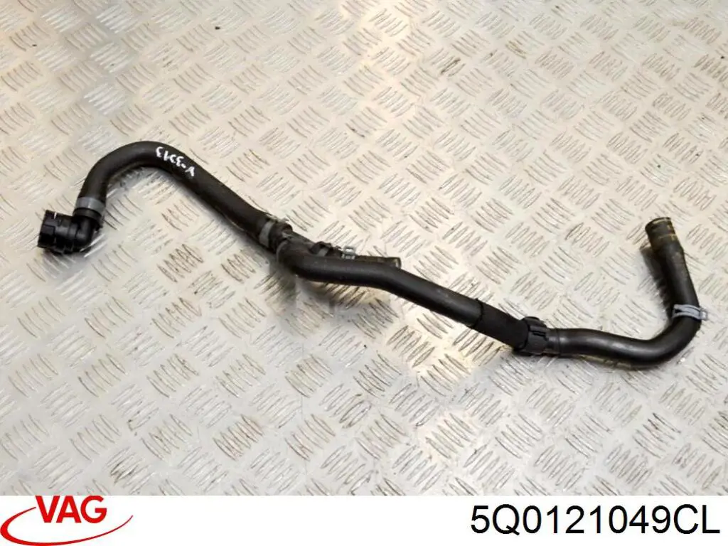 Manguera inferior del radiador 5Q0121049CL VAG