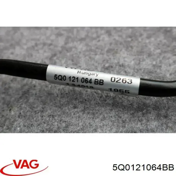 5Q0121064BB VAG Manguera de refrigeración