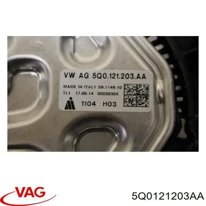Comprar 5Q0121203AA VAG Ventilador de radiador