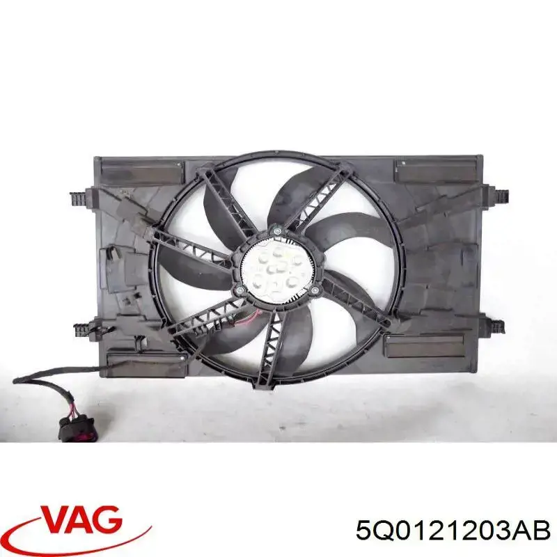 Ventilador de radiador VAG 5Q0121203AB precio, desde 179,44 EUR