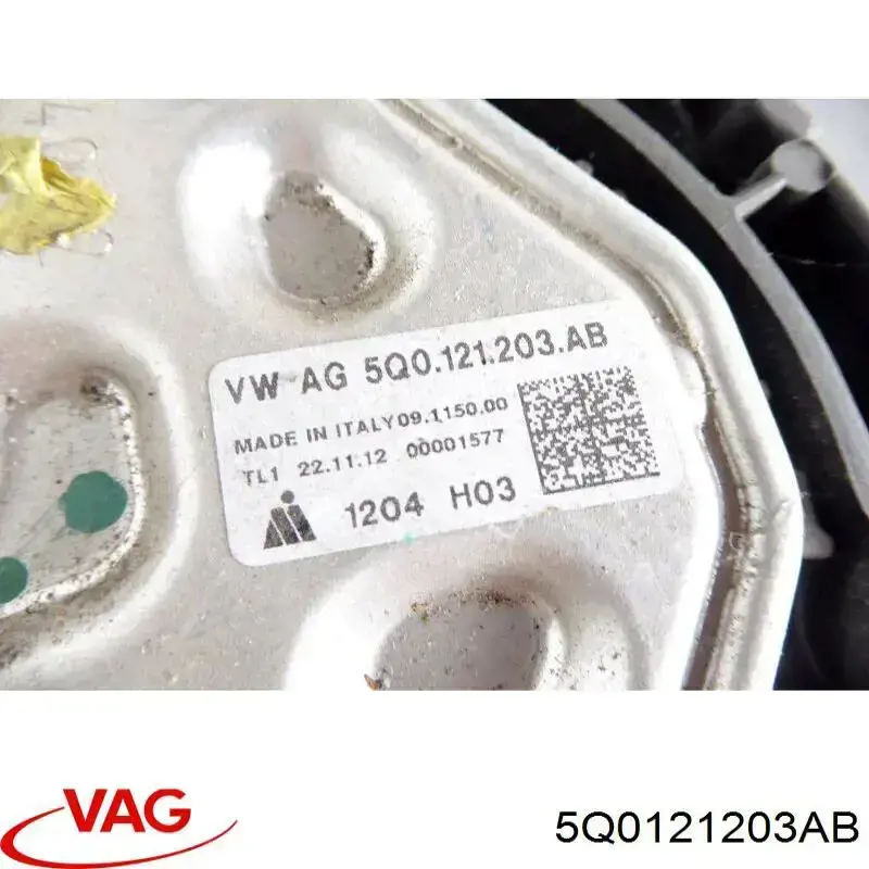 5Q0121203AB VAG ventilador del motor