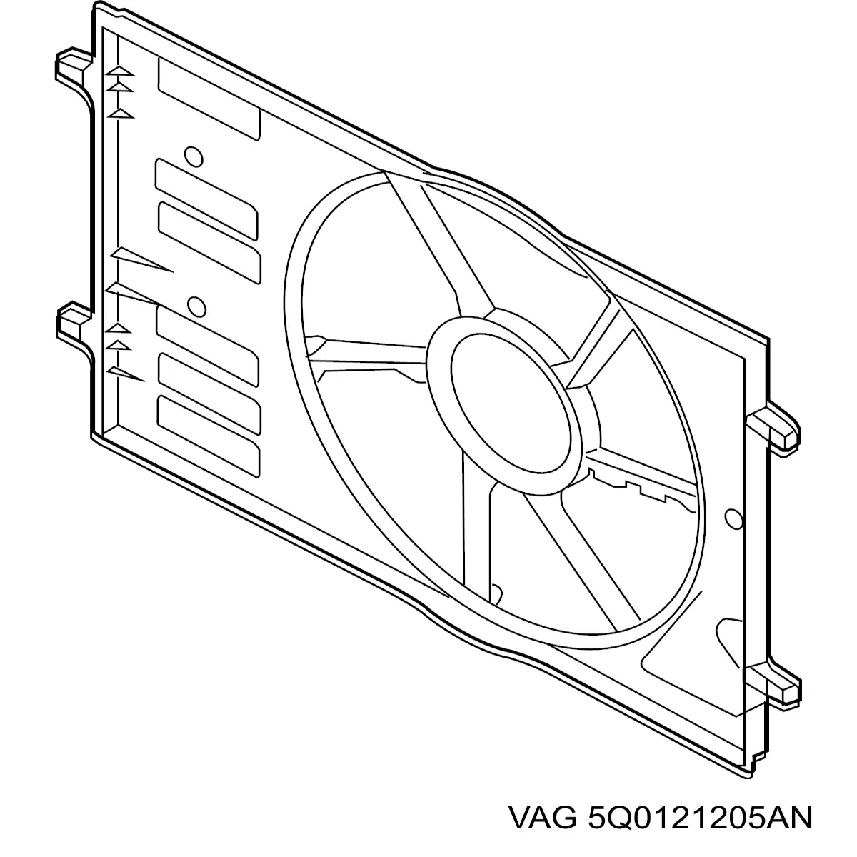 Comprar 5Q0121205AN VAG Bastidor, radiador