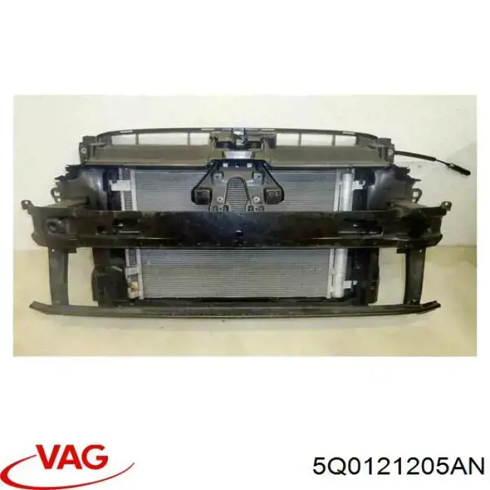 Bastidor radiador 5Q0121205AN VAG