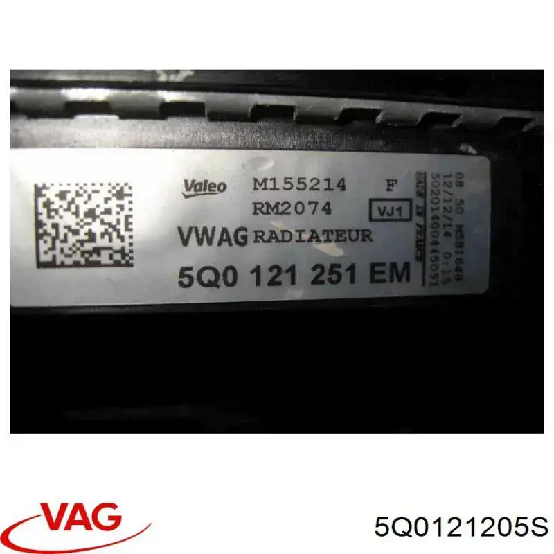 5Q0121205S VAG