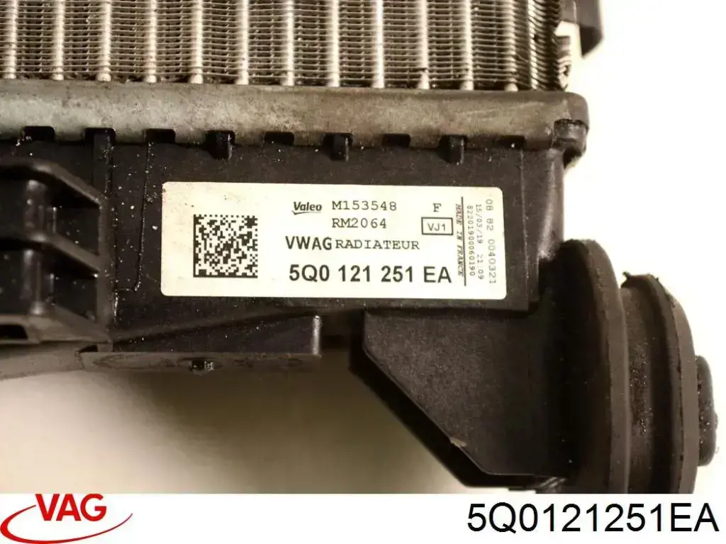 Radiador 5Q0121251EA VAG