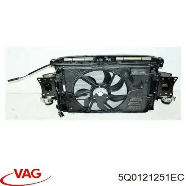 Radiador 5Q0121251EC VAG