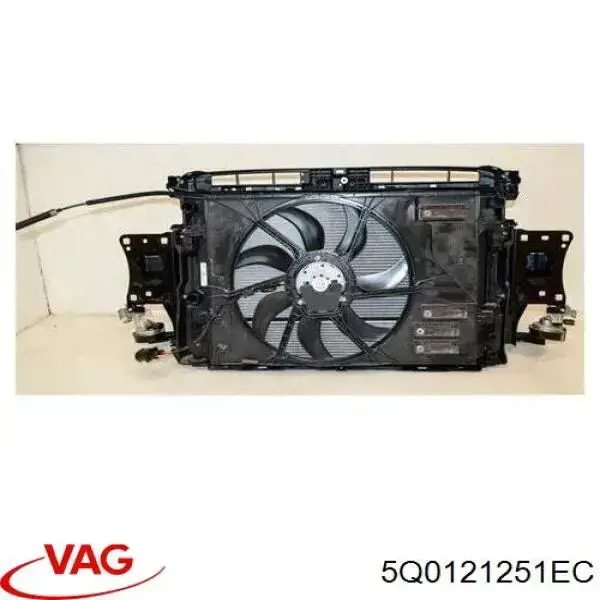 5Q0121251EC VAG radiador